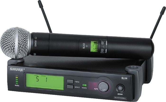 Jual Shure SLX24/SM58 Wireless Microphone System